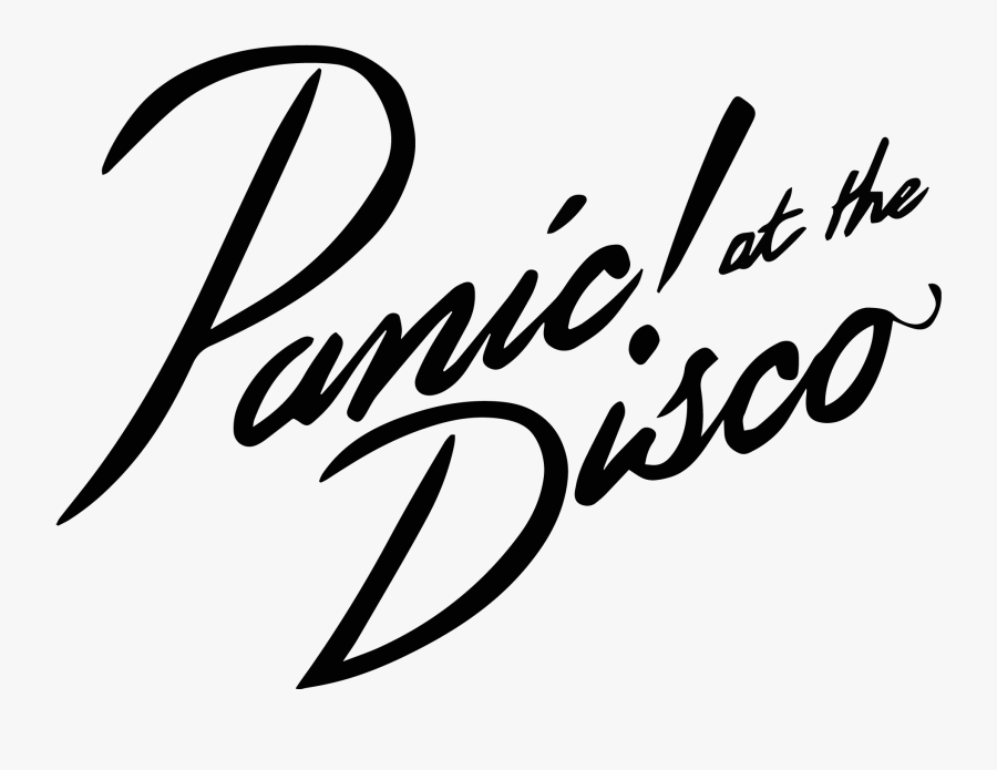 Panic At The Disco Band Logo, Transparent Clipart
