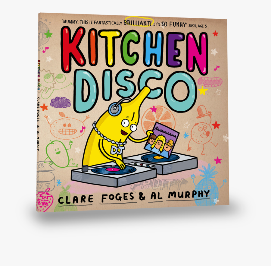 Kitchen Disco Packshot - Kitchen Disco Book, Transparent Clipart