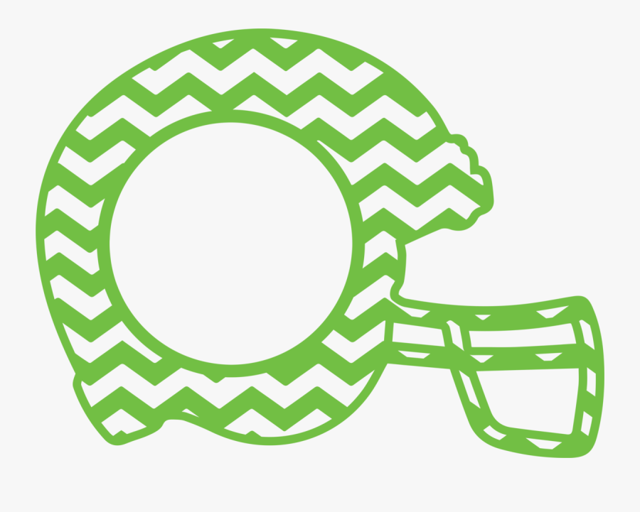 Chevron Football Helmet, Transparent Clipart