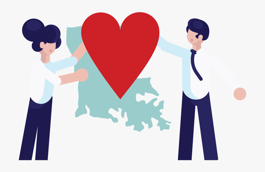 Two People Forming A Nonprofit In Louisiana - Nonprofit Organization, Transparent Clipart