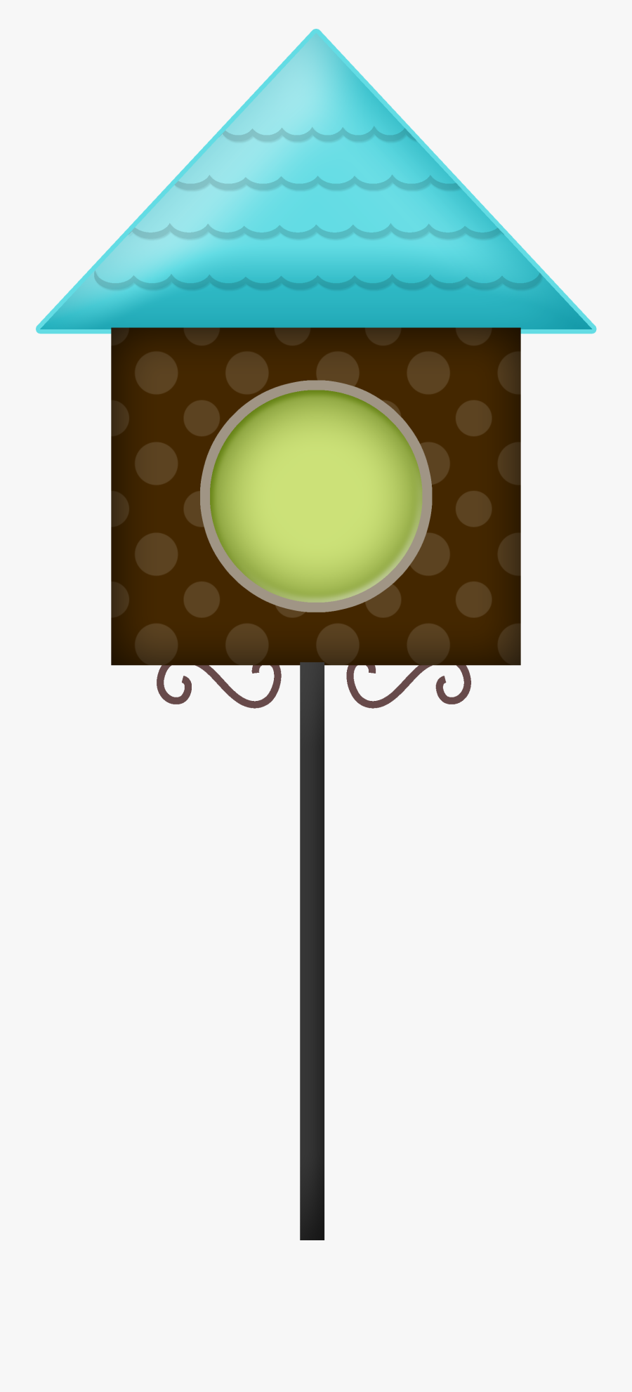 Girl Bird House Clipart, Transparent Clipart