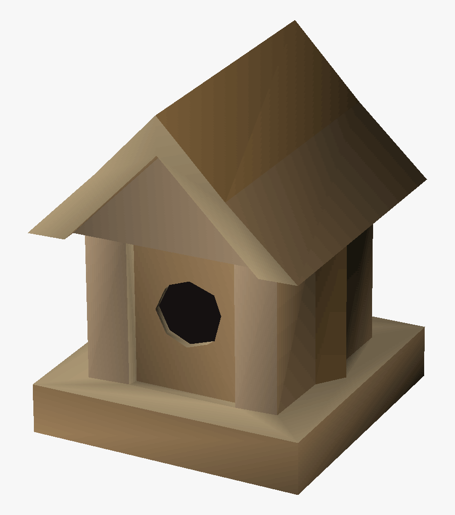 Clip Art Oak Bird House Old - Runescape Birdhouse, Transparent Clipart