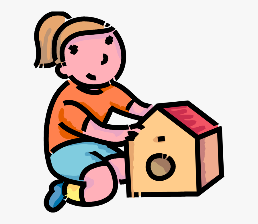 Vector Illustration Of Primary Or Elementary School, Transparent Clipart