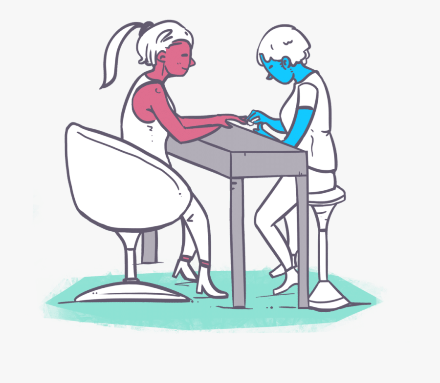 Nail Salon Software - Nail Spa Carton Png, Transparent Clipart