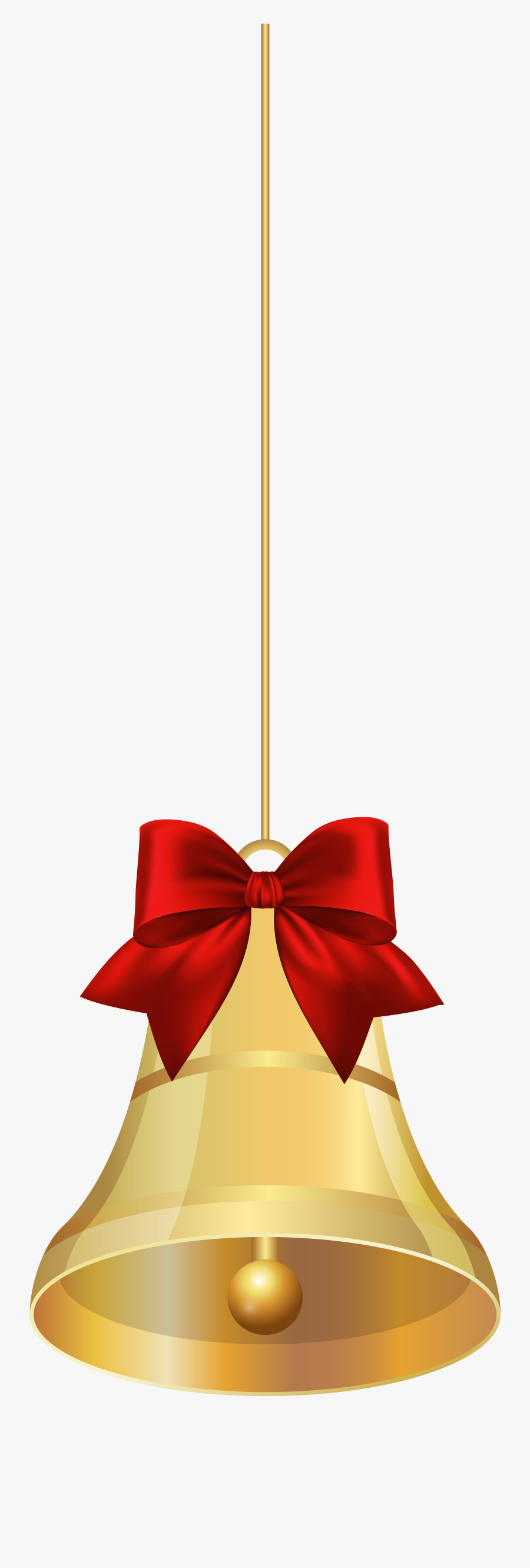 Hanging Bells Png - Hanging Christmas Bells Png, Transparent Clipart