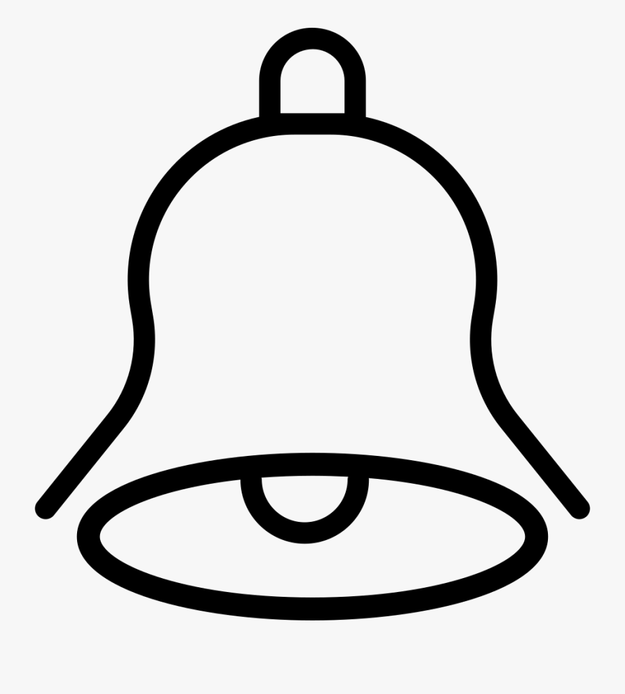 Vector Library Stock Bells Drawing Outline - Transparent Bell Outline Png, Transparent Clipart
