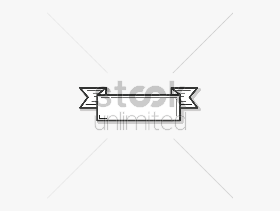 And White,furniture,sketch - Banner Outline Vector, Transparent Clipart
