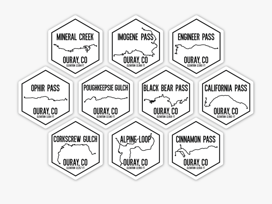 Trails Of Ouray Co, Transparent Clipart