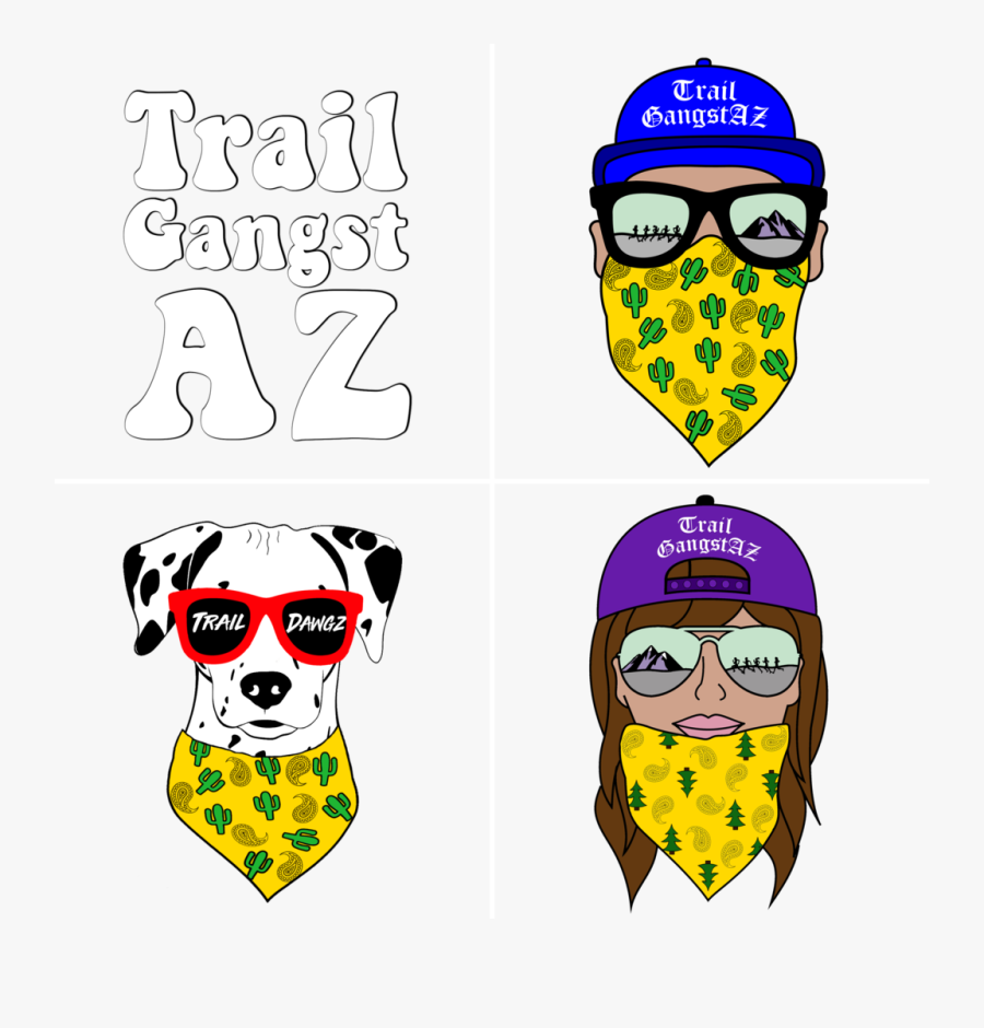 Trail Gangstaz, Transparent Clipart
