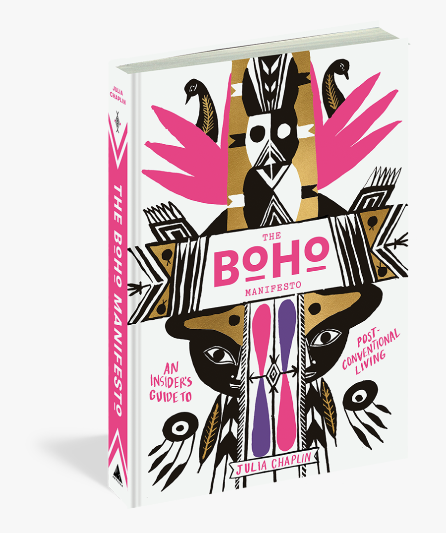 Cover - Boho Manifesto By Julia Chaplin, Transparent Clipart