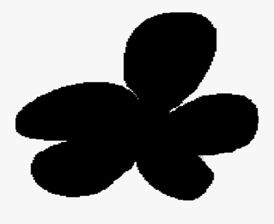 Silhouette Shamrock Ireland Clip Art - Illustration, Transparent Clipart