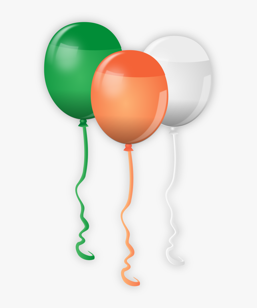 St Patricks Day Balloons Clipart, Transparent Clipart