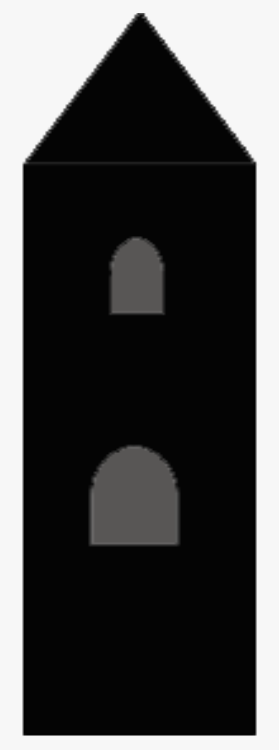 Ireland Round Tower Silhouette Clip Arts - Irish Round Tower Clipart, Transparent Clipart
