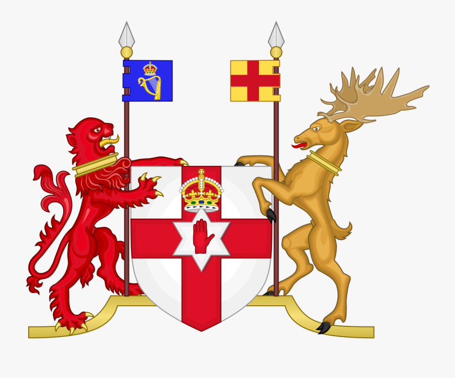 Clip Art Coat Of Arms Northern - Escudo De Irlanda Del Norte, Transparent Clipart