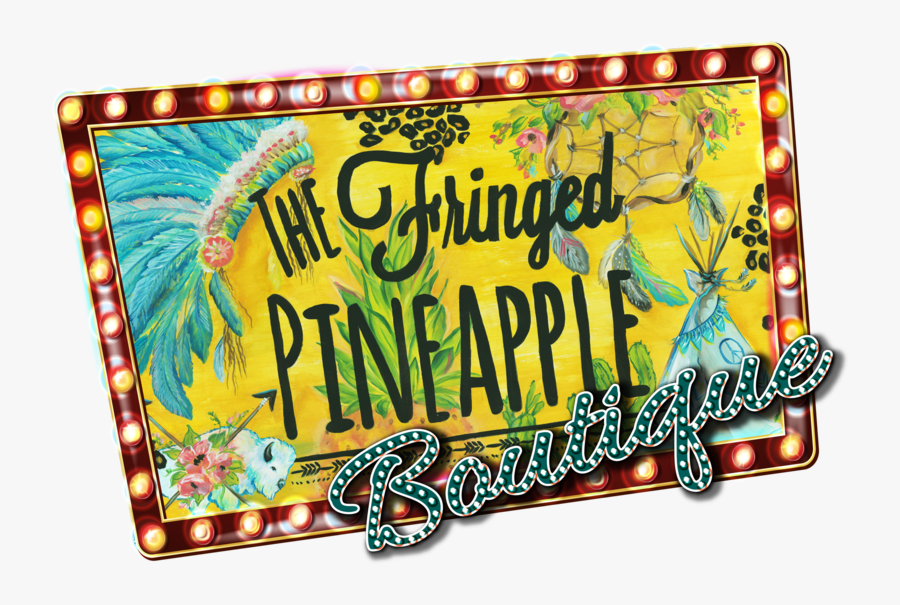 Thefringedpineapple - Calligraphy, Transparent Clipart