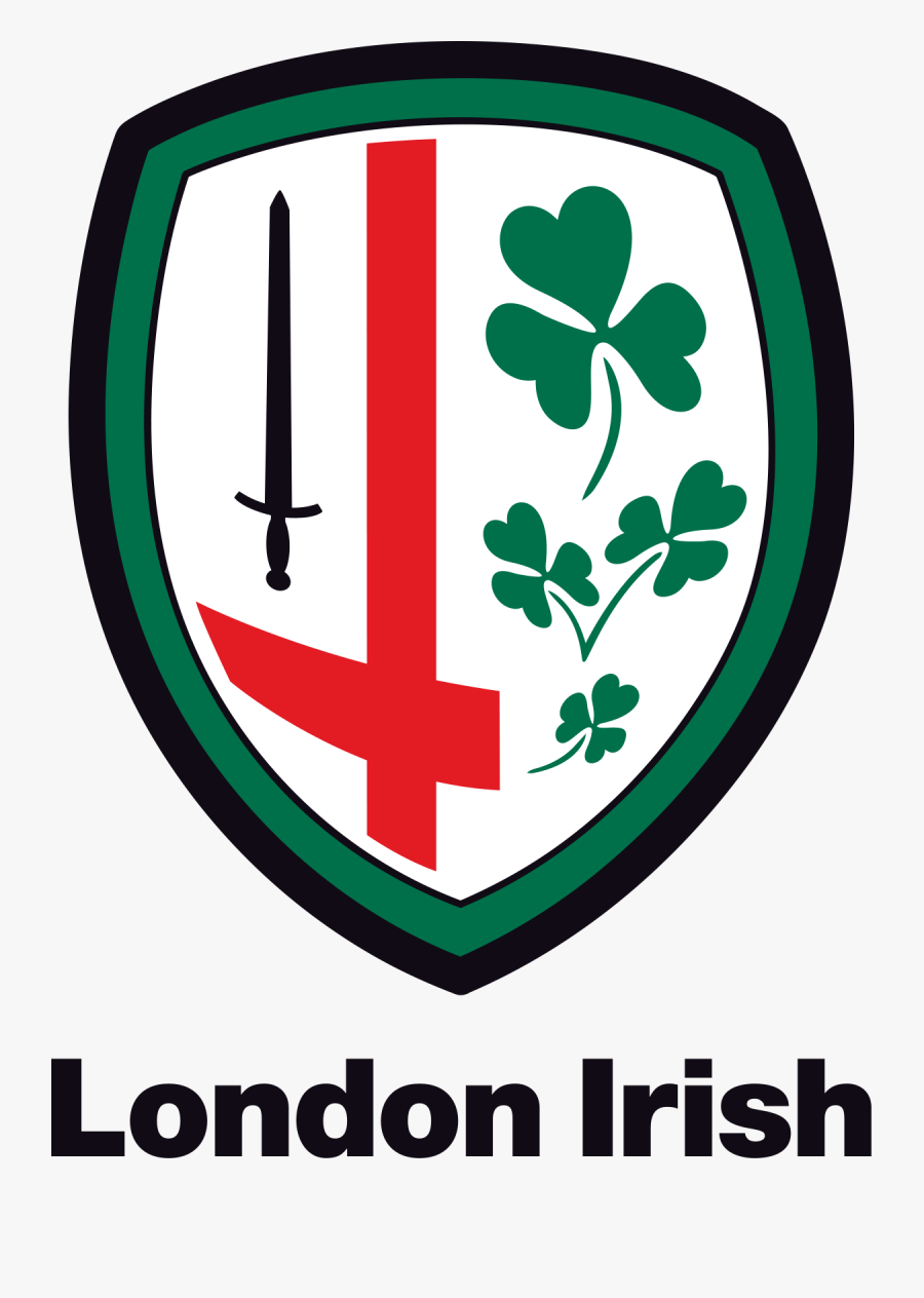 London Irish Rugby Logo, Transparent Clipart