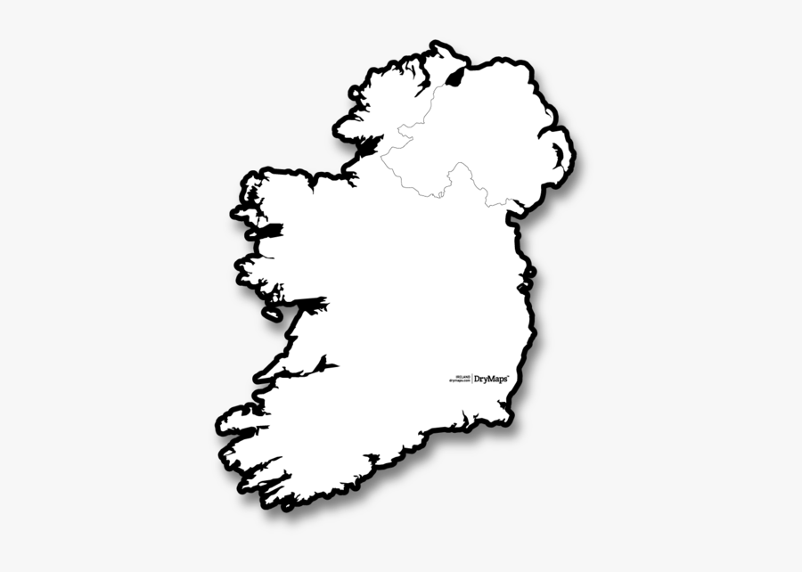 Ireland - Map Of Ireland, Transparent Clipart