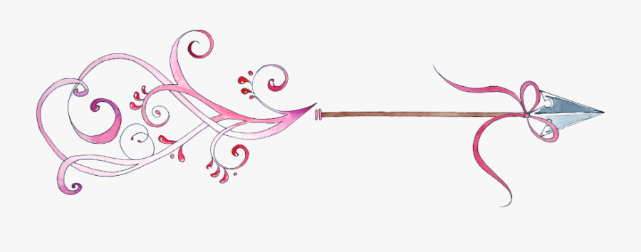 #feather #boho #bohemian #sticker #watercolor #bohofeathers - Feather Arrow With Transparent Background, Transparent Clipart