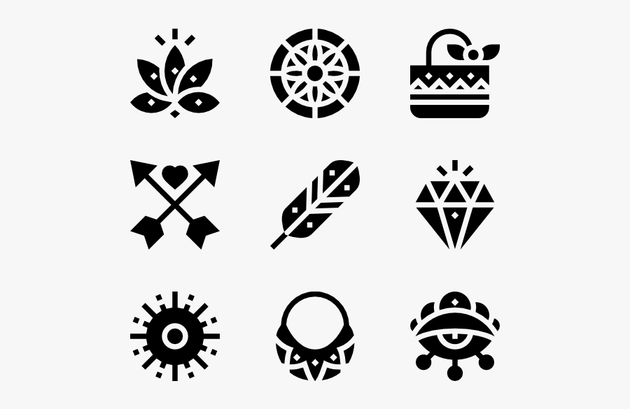 Boho Boho Icons Png , Free Transparent Clipart ClipartKey