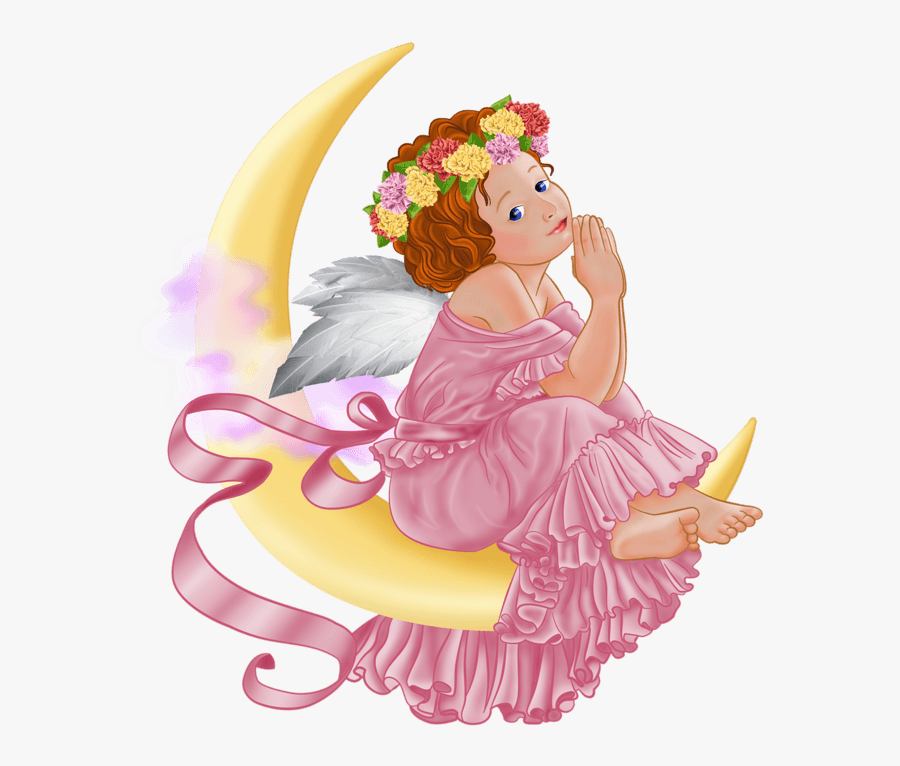 Angel Clipart Pink - Pink Angel Png, Transparent Clipart