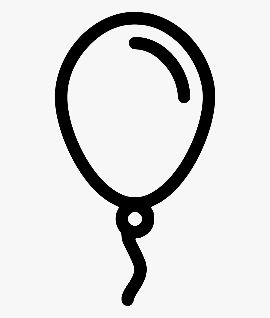 Balloon - Icon, Transparent Clipart