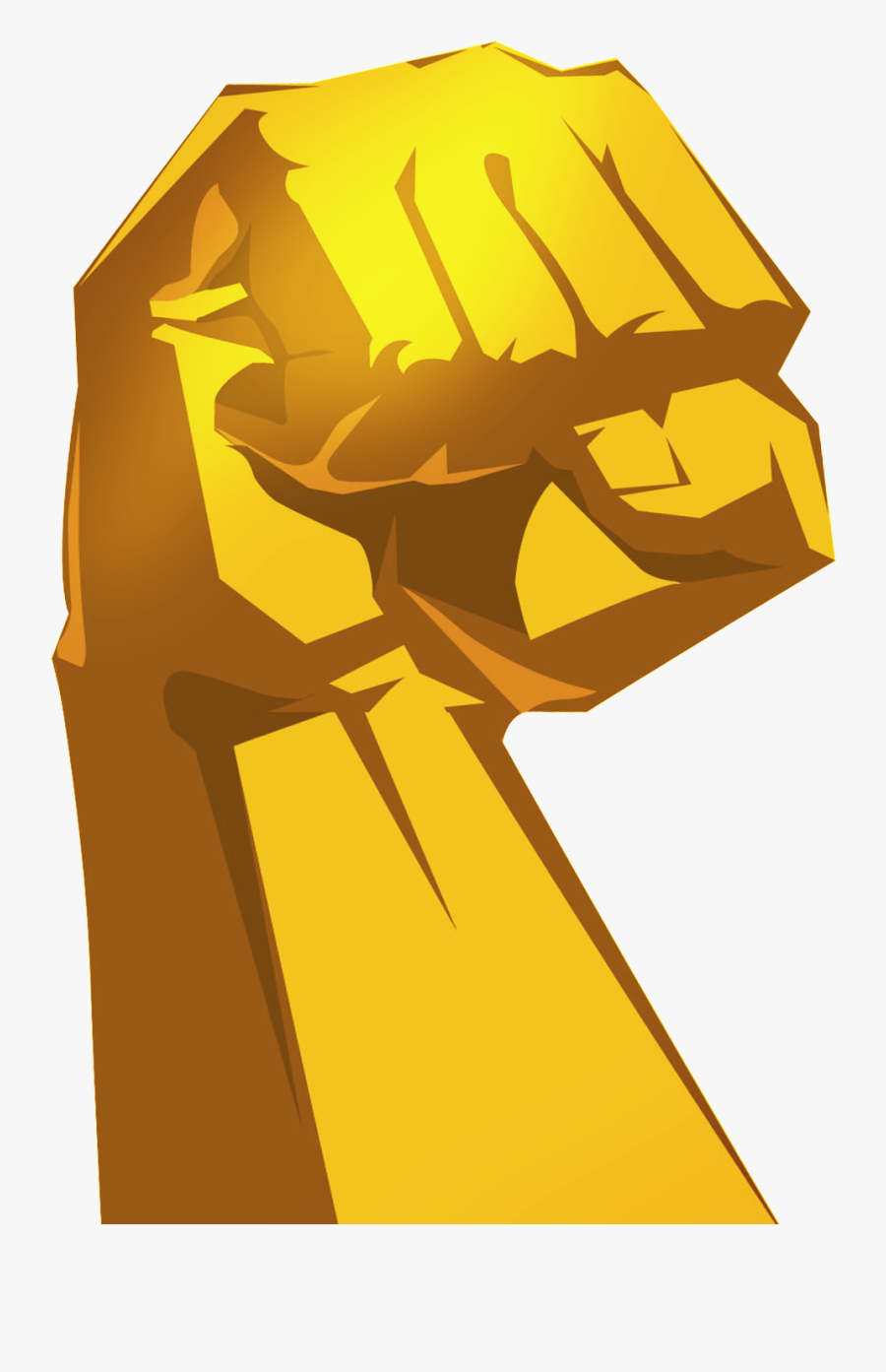 Fist Clipart Strength - Work Hard Png, Transparent Clipart