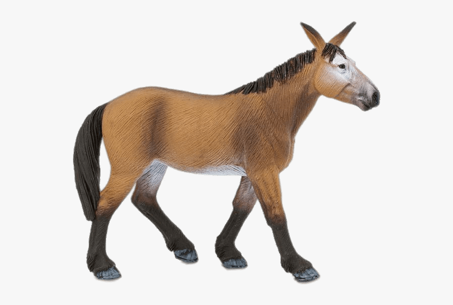 Mule Toy Figurine - Safari Ltd, Transparent Clipart