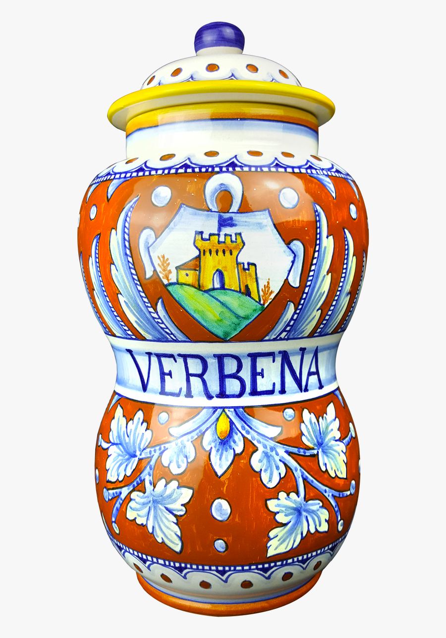 Albarello Jar, Transparent Clipart