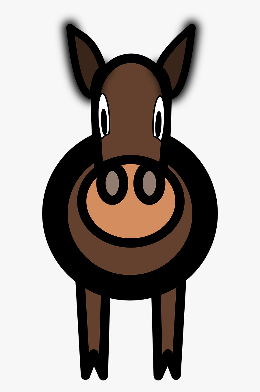 Horse Mule Animal Free Picture - Clip Art, Transparent Clipart