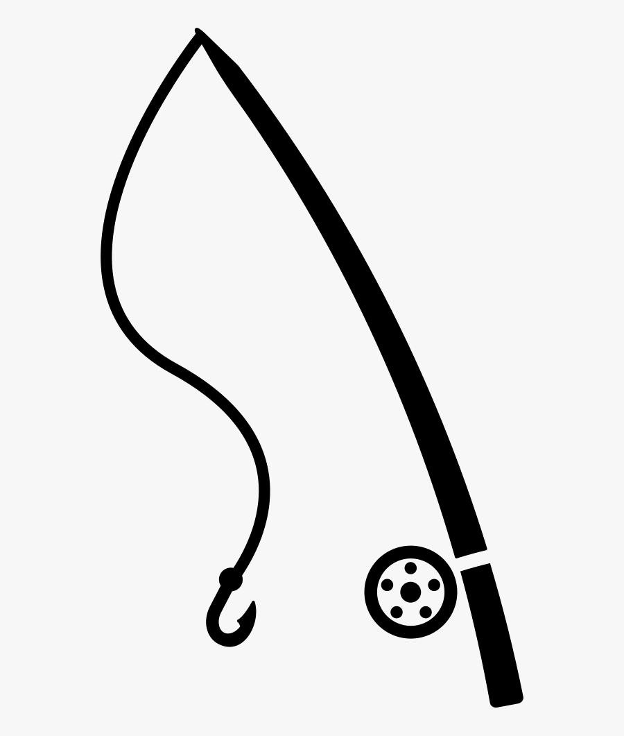Fishing Rod - Fishing Rod Icon Png, Transparent Clipart