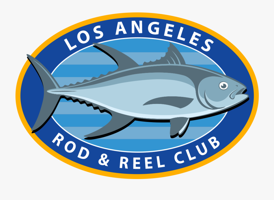 Los Angeles Rod & Reel Club - Albacore Fish, Transparent Clipart