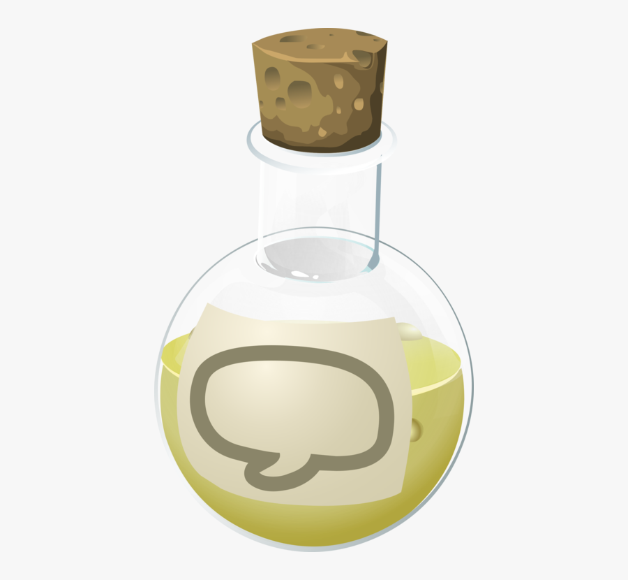 Tableware,yellow,cup - Potion Clip Art Png, Transparent Clipart