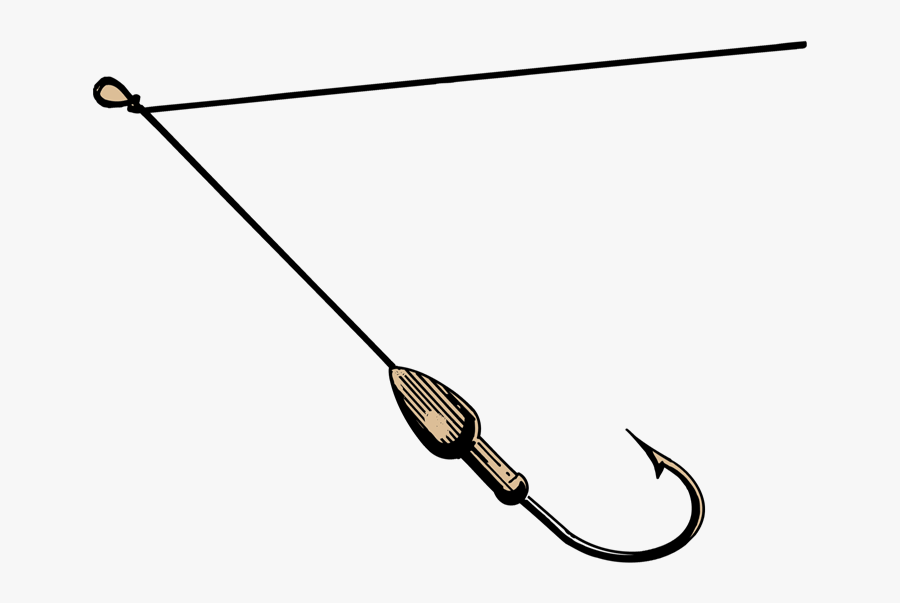 Fish Tackle Hook, Transparent Clipart