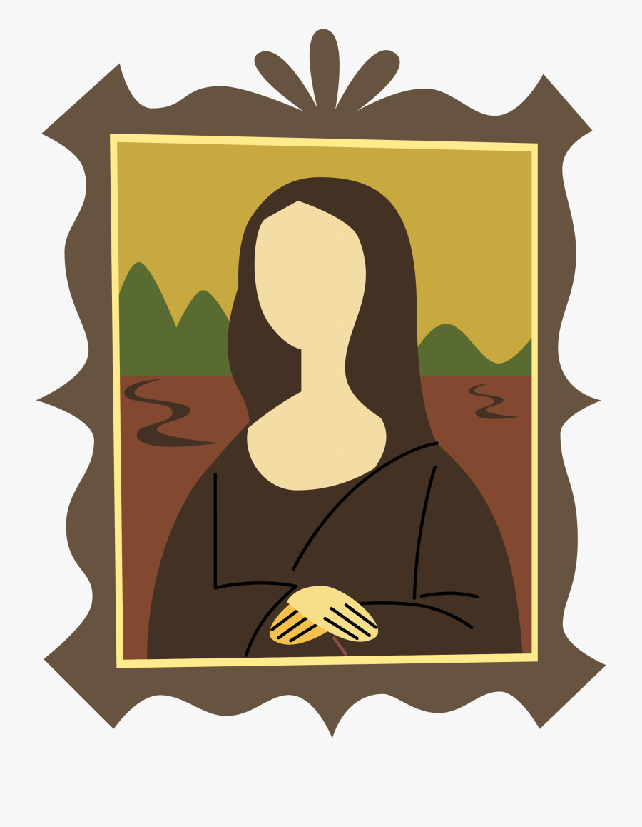 Clip Art Mona Lisa Free Transparent Clipart - ClipartKey
