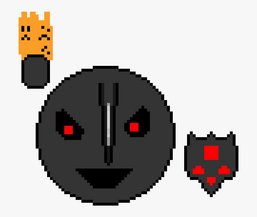 Pixel Art Self Portrait, Transparent Clipart