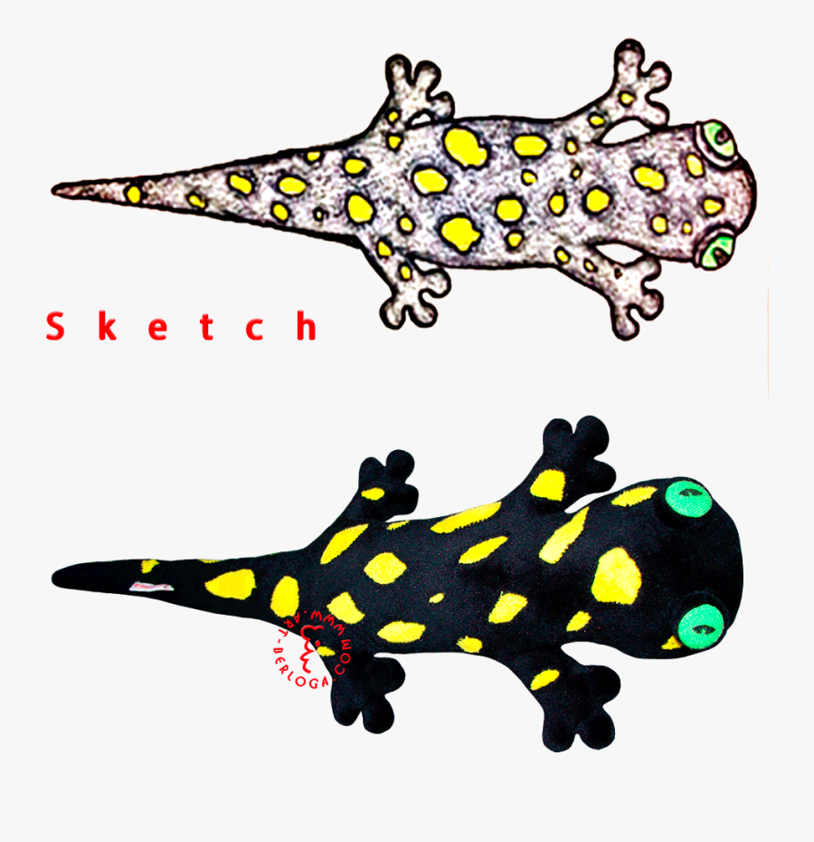 Plush Copy Of Lost Salamander, Transparent Clipart