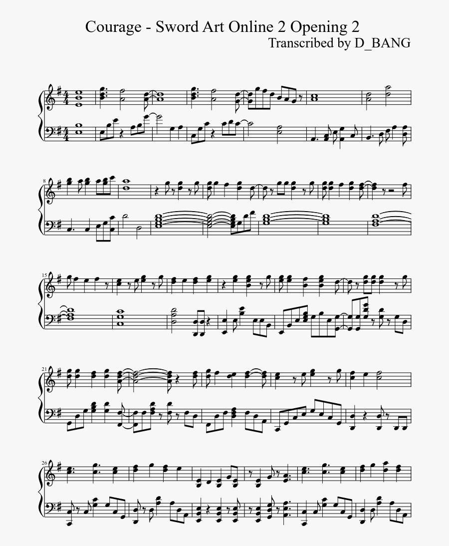 Trono Di Spade Spartito Pianoforte, Transparent Clipart