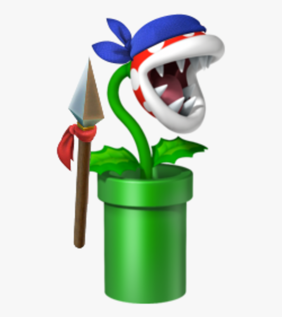 New Super Mario Bros Mario Bros - Super Mario Piranha Plant, Transparent Clipart