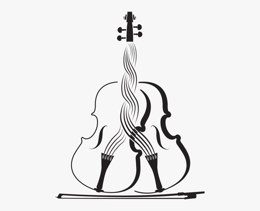 Violas Drawing Transparent, Transparent Clipart