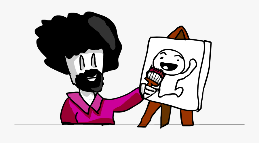 Sr - Pelo - Bob - Ross, Transparent Clipart