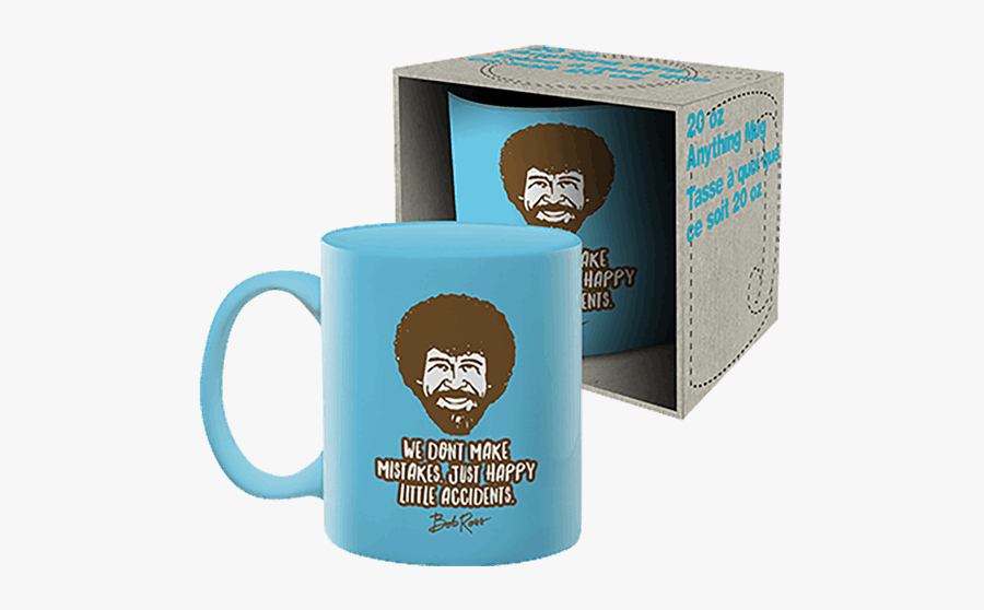 Clip Art Happy Accident Bob Ross - Happy Little Accidents Mug, Transparent Clipart