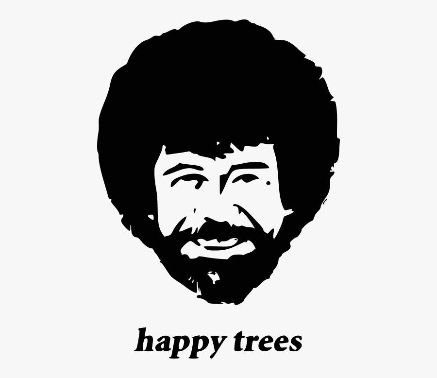 Bob Ross Happy Trees - Bob Ross Pop Art, Transparent Clipart