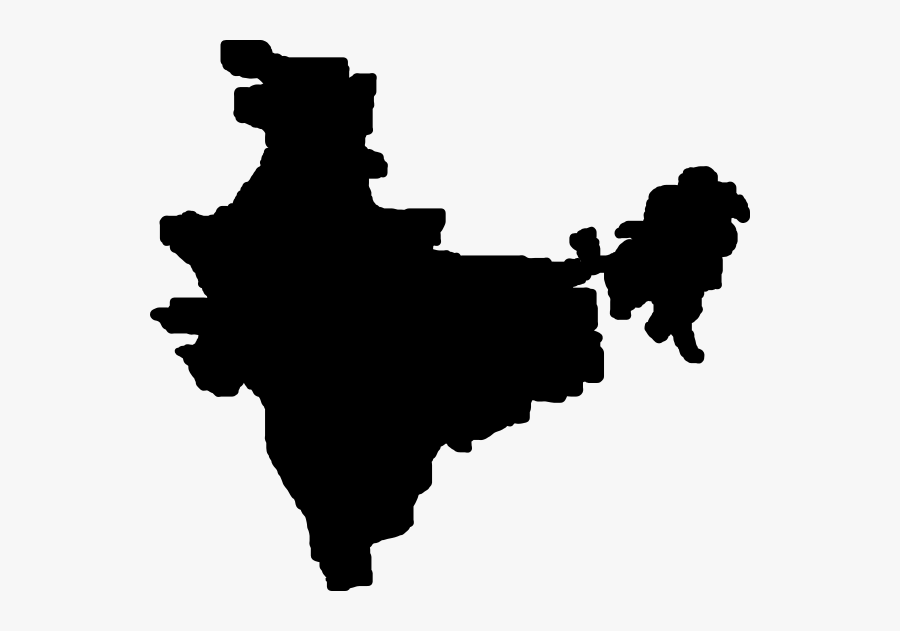 India Map Vector Png, Transparent Clipart