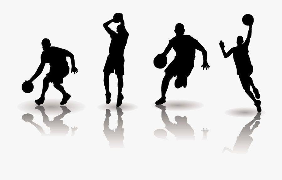 Basketball Football Clip Art - Sports Wall Decor For School, Transparent Clipart