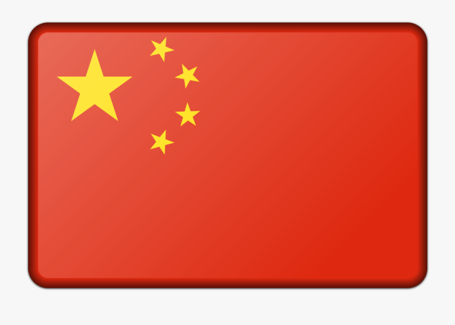 Rectangle,red,china - China Flag, Transparent Clipart