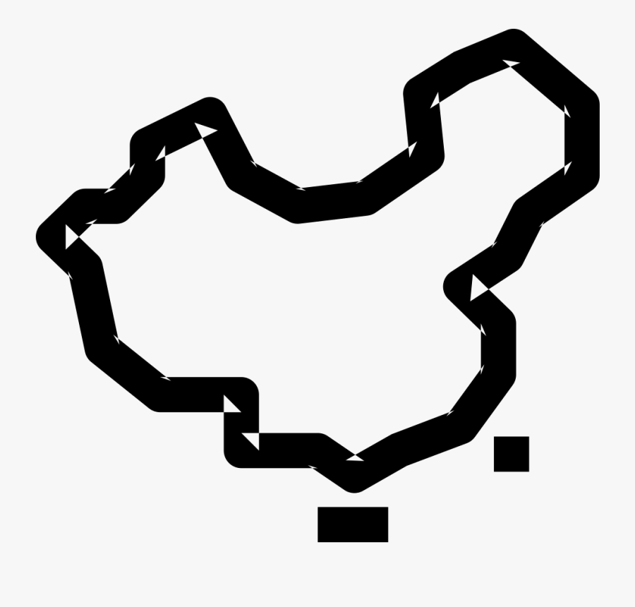 Map Of China Png Icon Free Download - Icon, Transparent Clipart