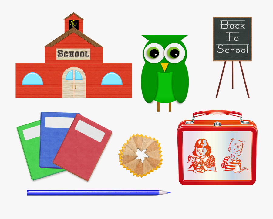 School"
 Class="img Responsive True Size - School, Transparent Clipart