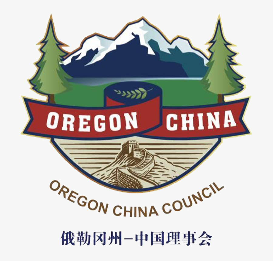 Oregon China Council - Label, Transparent Clipart