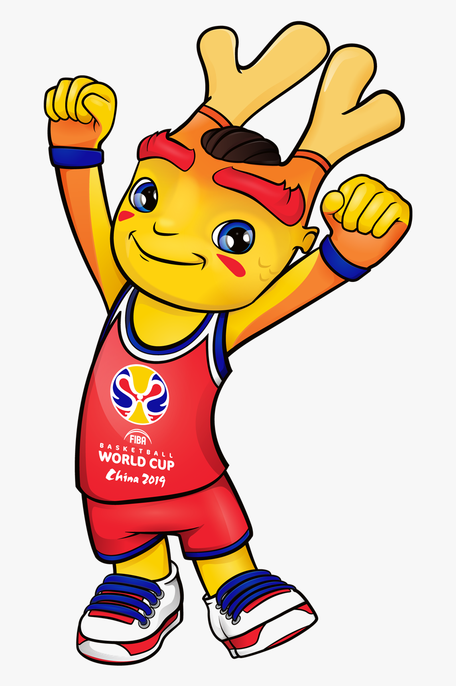 Fiba World Cup 2019 Mascot, Transparent Clipart