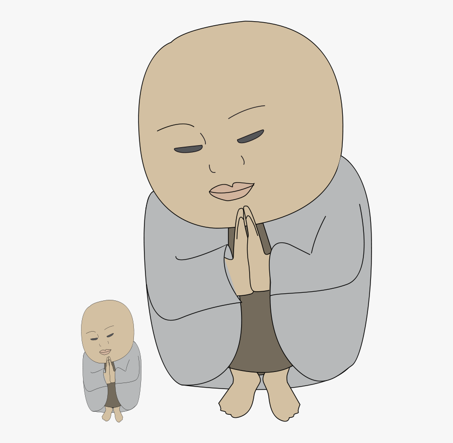 Meditation - Cartoon, Transparent Clipart